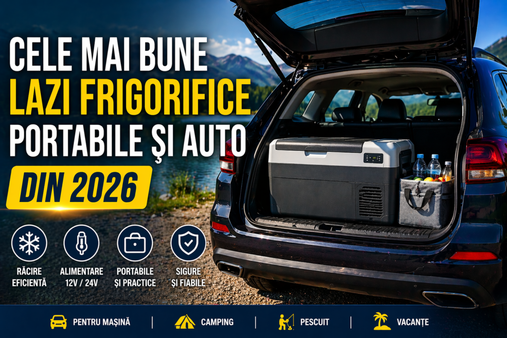 Cele Mai Bune Lazi Frigorifice Portabile și Auto din 2026