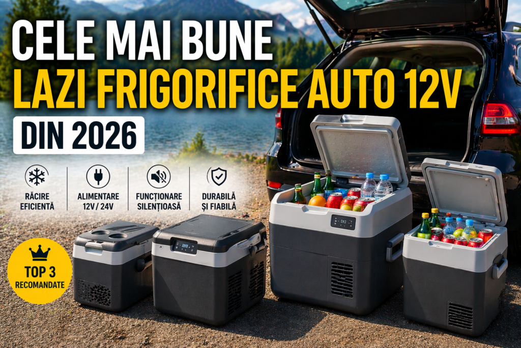 Cele mai bune Lazi Frigorifice Auto 12V din 2026