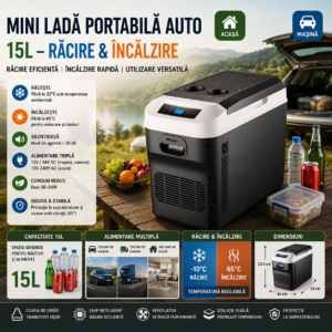 Mini Lada Portabila Auto 15L