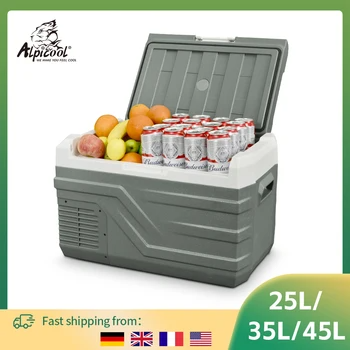 Alpicool NL Mini lada portatila auto cu compresor 25L/35L/45L